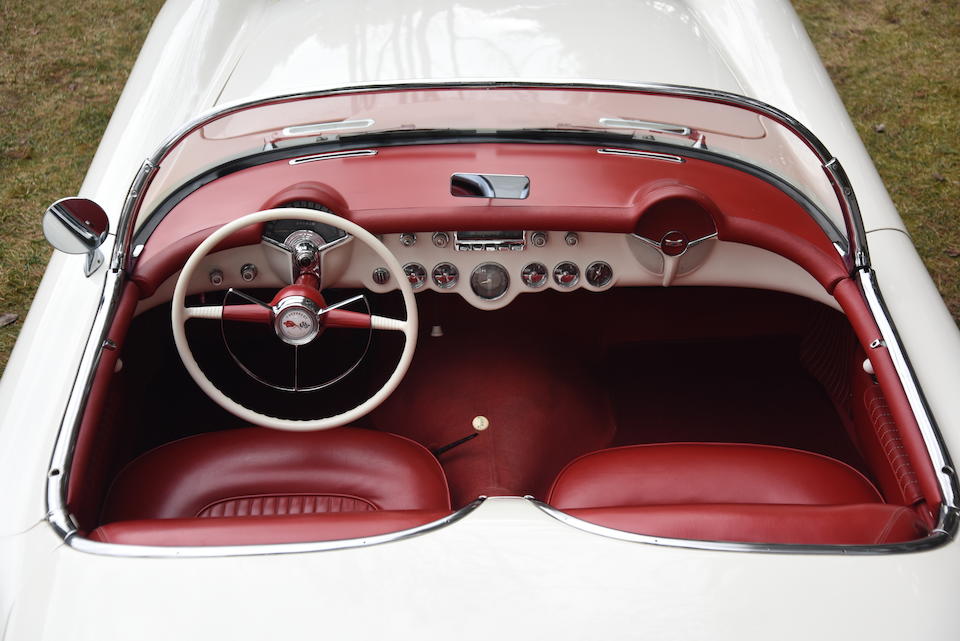 <b>1954 Chevrolet Corvette</b><br />Chassis no. E54S004625<br />Engine no. 0712692 F54YG