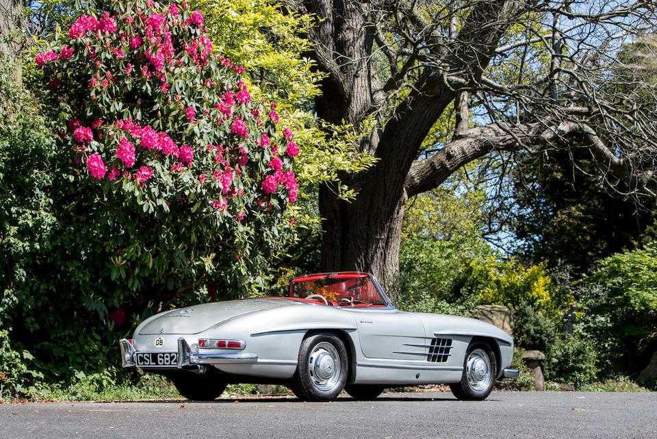 <b>1957 Mercedes-Benz 300SL Roadster</b><br />Chassis no. 198.042.7500299<br />Engine no. 198.9823/0000107