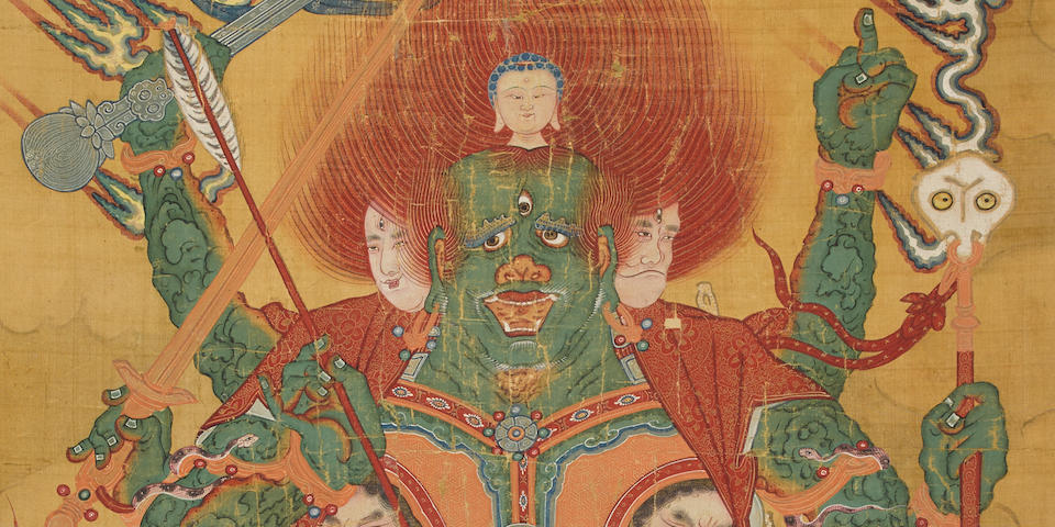Anonymous Buddhist, Yamantaka Qing dynasty