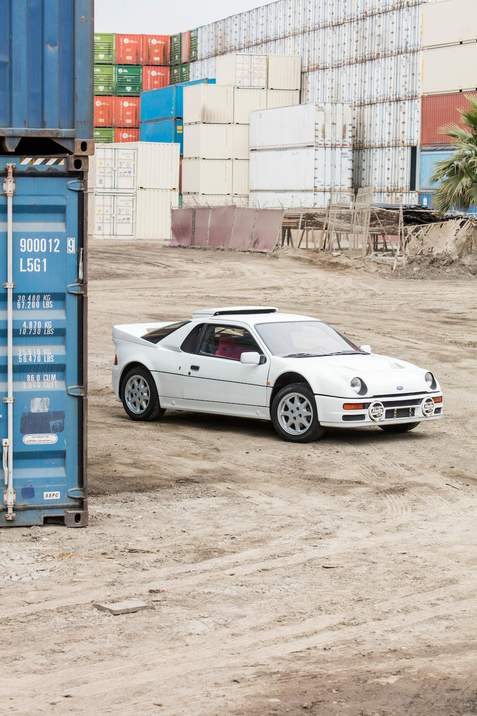 <b>1986 Ford RS 200</b><br />Chassis no. SFACXXBJ2CGL00133<br />