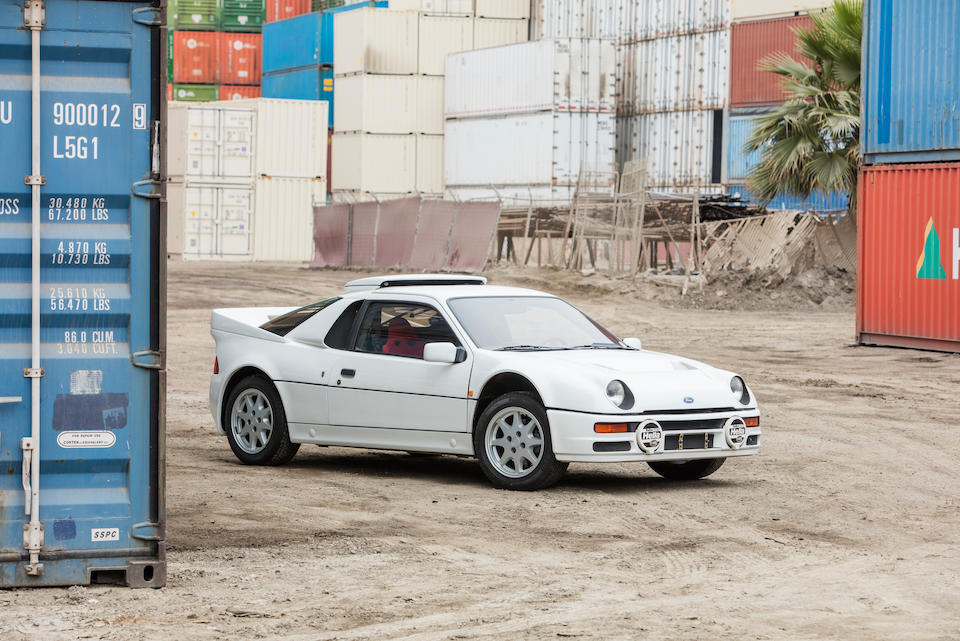 <b>1986 Ford RS 200</b><br />Chassis no. SFACXXBJ2CGL00133<br />