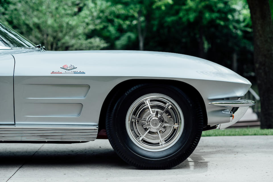 <b>1963 Chevrolet Corvette Z06 Fuel Injected Coupe</b><br />  Chassis no. 30837S118180<br /> Engine no. 118180 F0611RF