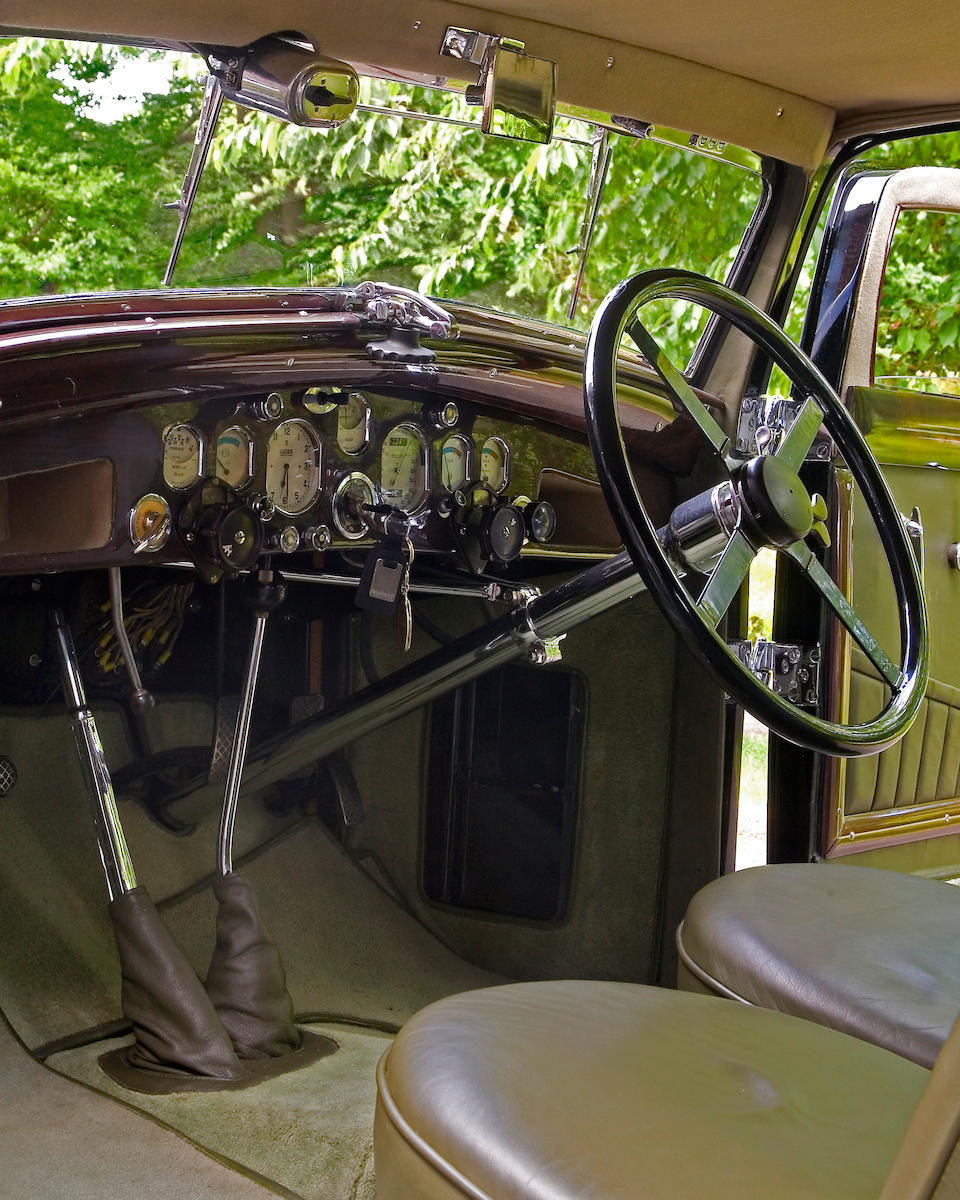 <b>1933 Delage D8S 'Conduite Interieur' Coupe</b><br />Chassis no. 38186<br />Engine no. 114