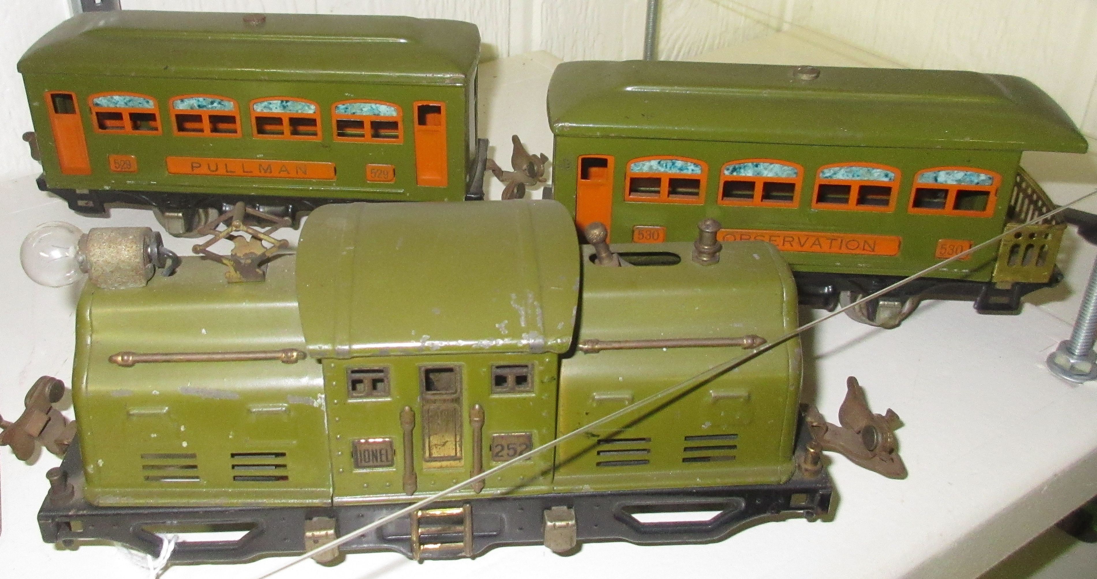 Linel 252 Bonhams Cars : Lionel 252 O gauge 0-4-0 electric locomotive, 1926-1932