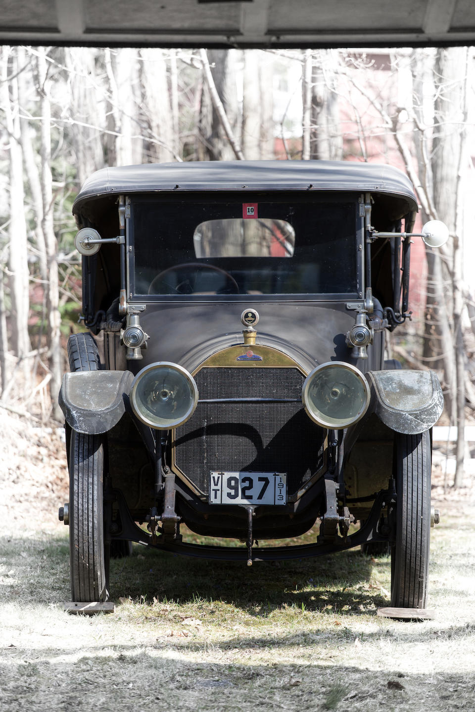 <b>1913 Stevens-Duryea Model C6 Five&#8211;Passenger Touring</b><br />Chassis no. 26392<br />Engine no. 722-C