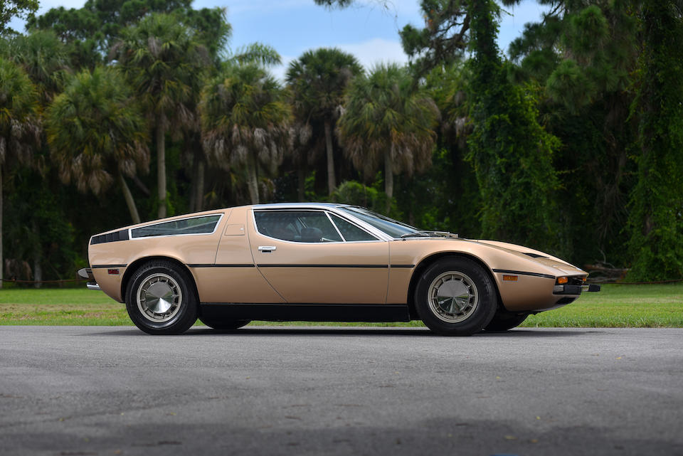 <b>1974 Maserati Bora 4.9</b> <br />Chassis no. AM117/49-US762<br />Engine no. AM107/11/49 762