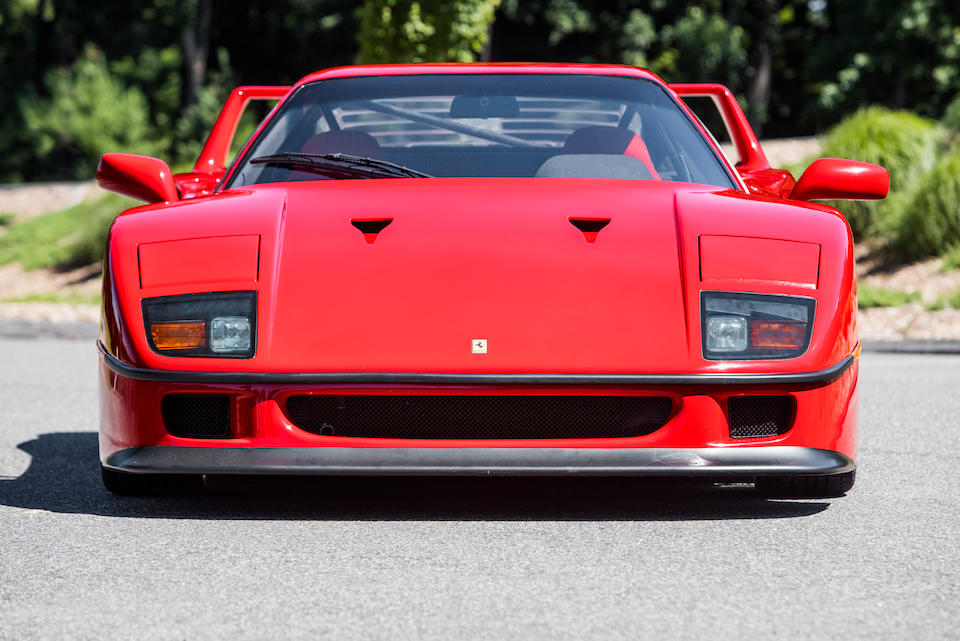 <B>1990 Ferrari F40</B><br /> VIN. ZFFMN34A6L0087030<br /> Engine no. 24113