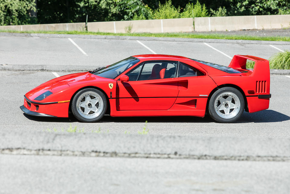 <B>1990 Ferrari F40</B><br /> VIN. ZFFMN34A6L0087030<br /> Engine no. 24113