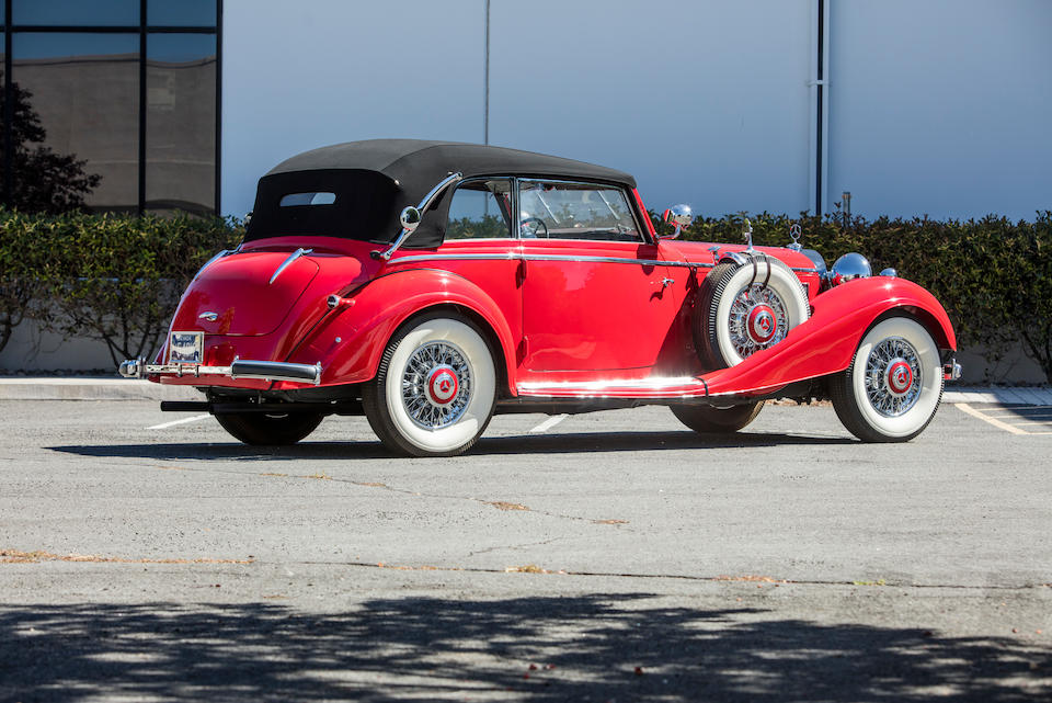 <b>1941 MERCEDES-BENZ 540K Cabriolet B</b><br />Chassis no. 408429