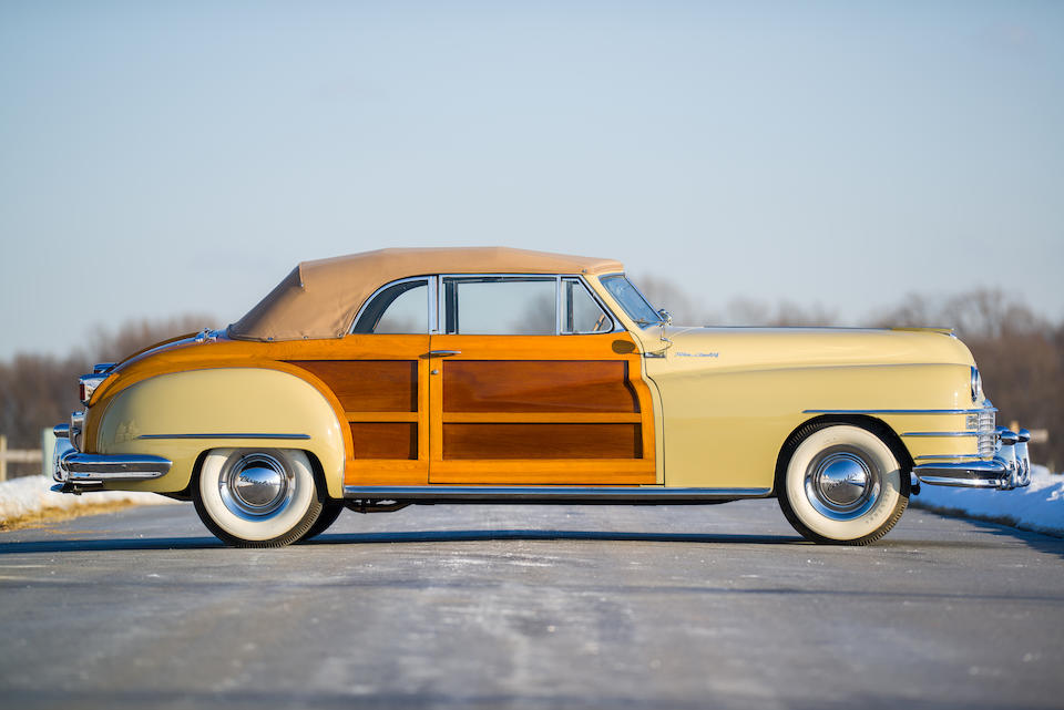 <b>1947 Chrysler Town & Country Convertible</b><br /> Chassis no. 7404990<br /> Engine no. C39-46357