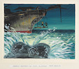 Thumbnail of A Harper Goff scrapbook pertaining to 20,000 Leagues Under the Sea image 13