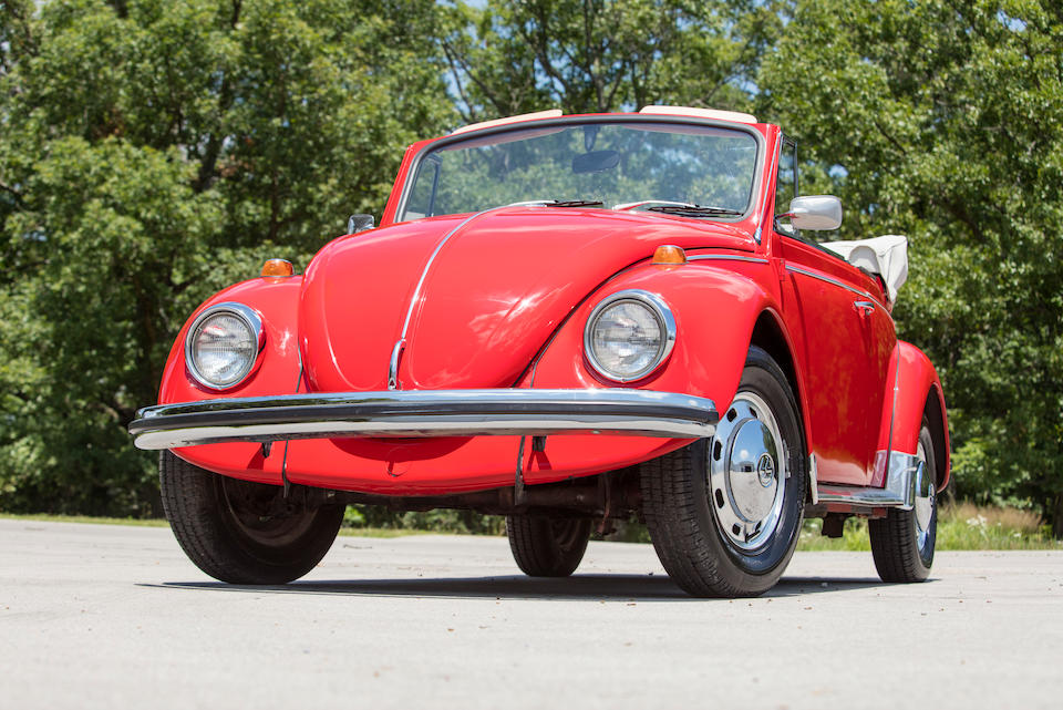 <b>1968 Volkswagen Beetle Cabriolet</b><br />Chassis no. 158-567203<br />Engine no. 328498