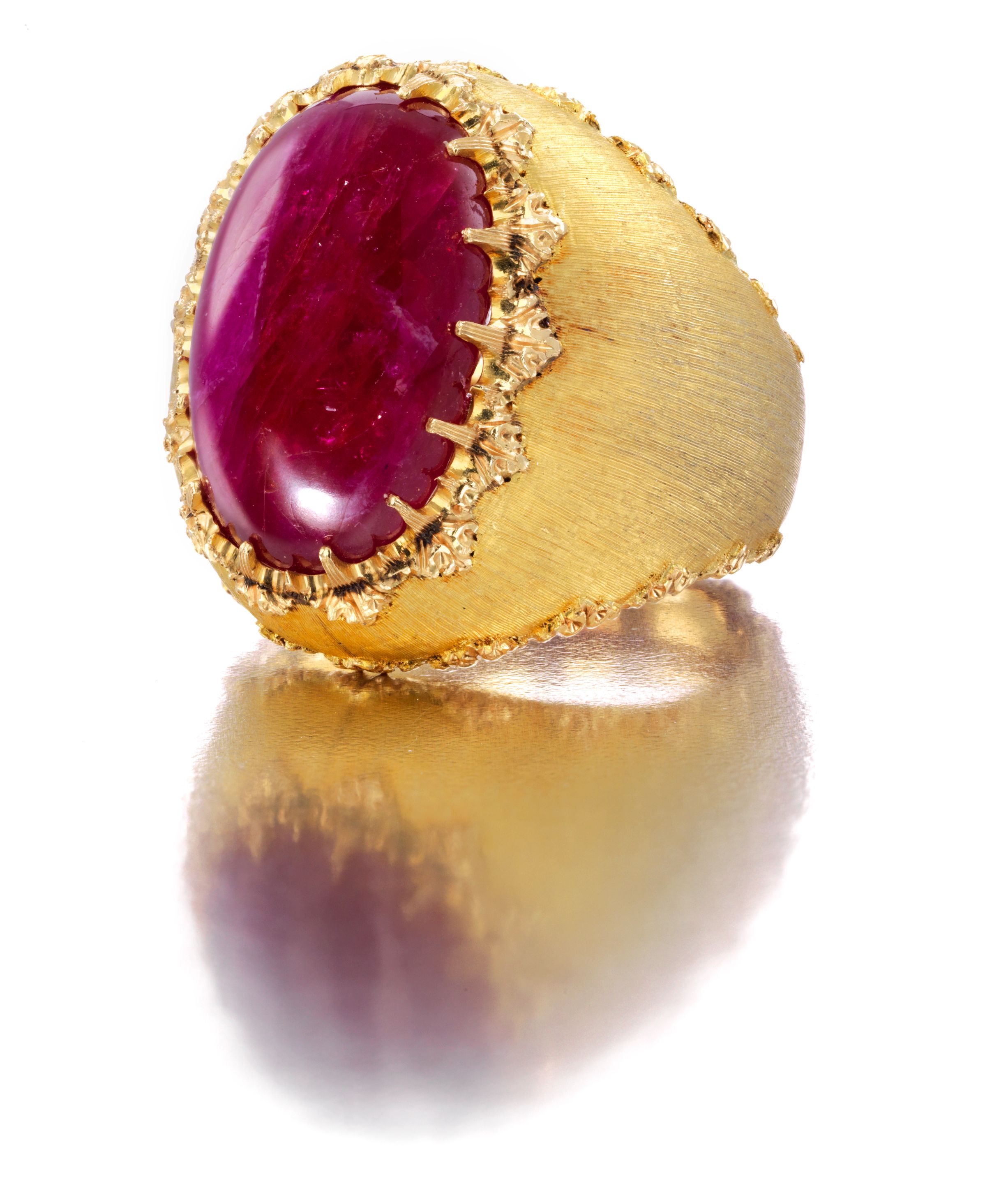A ruby and 18k gold ring, Buccellati