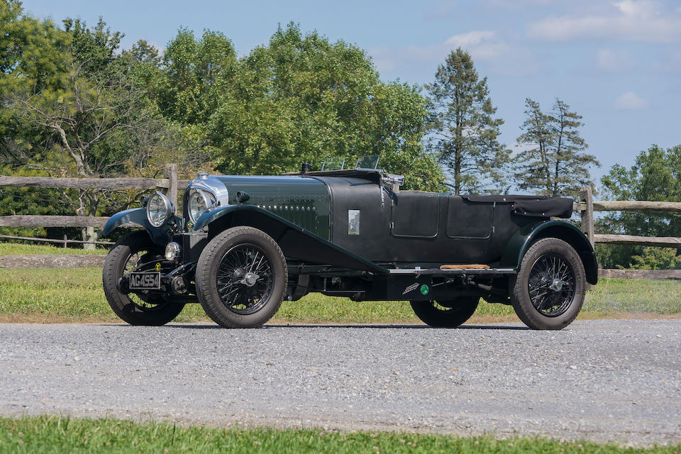 <b>1929 Bentley 4.5 Liter 'Le Mans Replica' Fabric Tourer</b><br />Chassis no. PL 3496<br />Engine no. FB 3307 (See text)