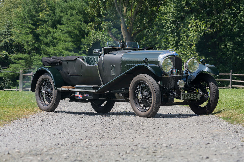 <b>1929 Bentley 4.5 Liter 'Le Mans Replica' Fabric Tourer</b><br />Chassis no. PL 3496<br />Engine no. FB 3307 (See text)