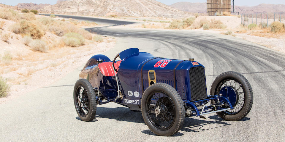<b>1914 PEUGEOT L45 GRAND PRIX TWO SEATER</b><br />Chassis no. 1<br />Engine no. 1