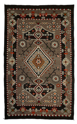A Navajo Bisti pictorial rug image 1