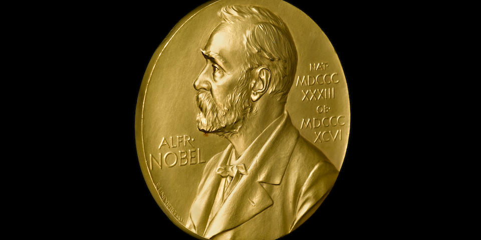 ZERNIKE, FRITS. 1888-1966. THE 1953 NOBEL PRIZE MEDAL FOR PHYSICS.