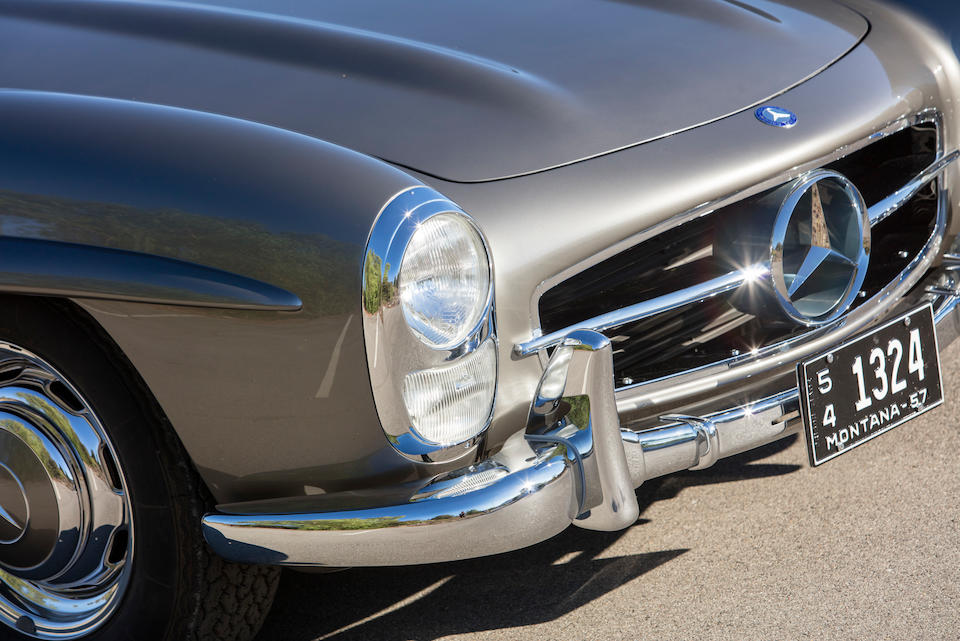 <b>1957 Mercedes-Benz 300SL Roadster</b><br />Chassis no. 198.042.7500081<br />Engine no. 198.980.7500097