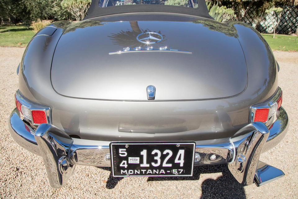 <b>1957 Mercedes-Benz 300SL Roadster</b><br />Chassis no. 198.042.7500081<br />Engine no. 198.980.7500097