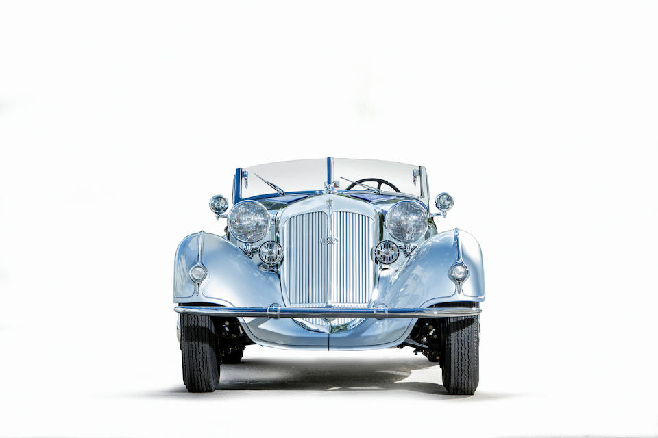 <b>1936 Horch 853 Roadster</b><br />Chassis no. 853268