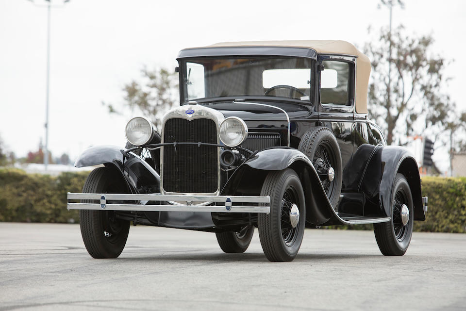 <b>1931 Ford Model A Sport Coupe</b><br />Engine no. A2468315
