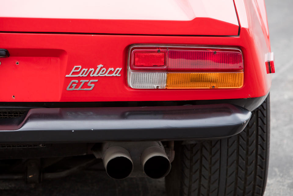 <b>1983 De Tomaso Pantera GTS</b><br />Chassis no. THPNBT09281<br />Engine no. 07306