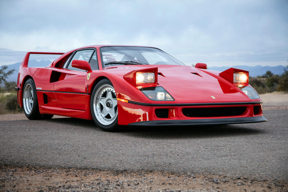 <b>1991 Ferrari F40</b><br />VIN. ZFFMN34A8M0088374<br />Engine no. 26308