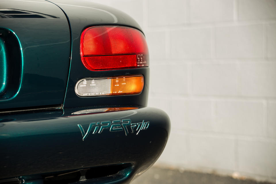 <B>1994 Dodge Viper RT/10 Roadster</B><br />VIN. 1B3BR65E1RV101961