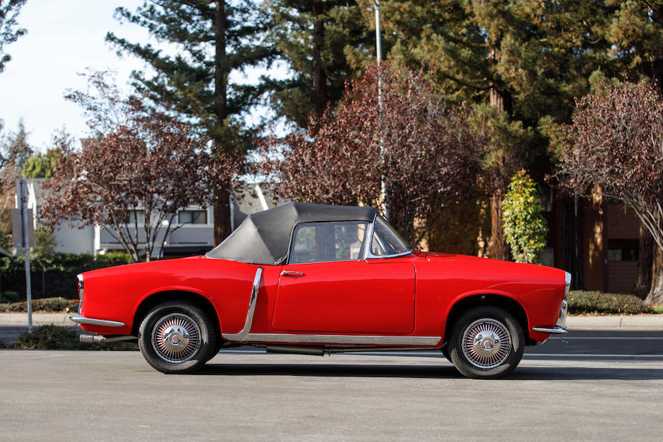 <B>1959 Fiat 1200 TV Trasformabile</B><br />Chassis no. 103G115004252