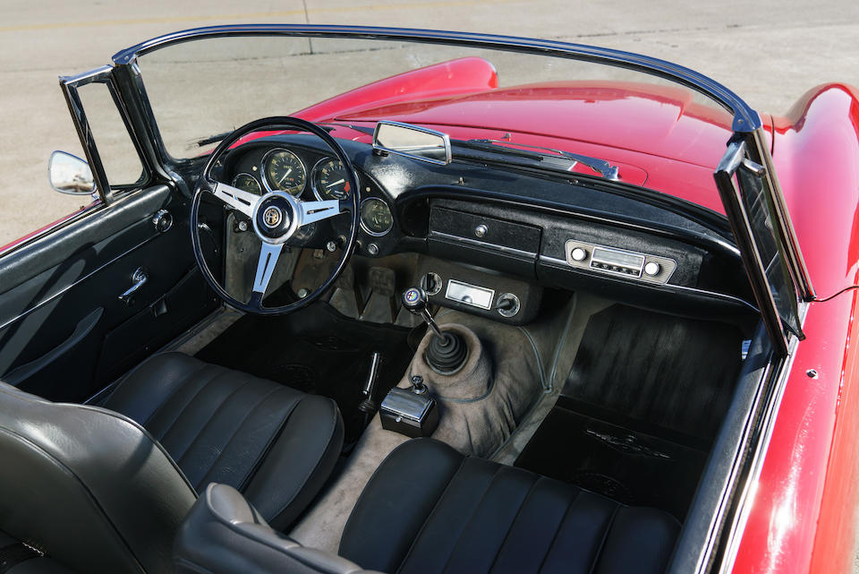 <b>1963 Alfa Romeo 2600 SPIDER</b><br />Chassis no. AR192672<br />Engine no. AR00601*06439