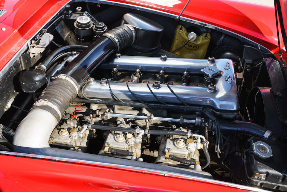 <b>1963 Alfa Romeo 2600 SPIDER</b><br />Chassis no. AR192672<br />Engine no. AR00601*06439