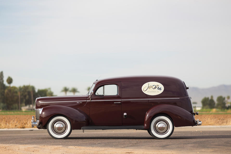 <b>1940 Ford 01A Deluxe Sedan Delivery</b><br />Chassis no. 18-5740418