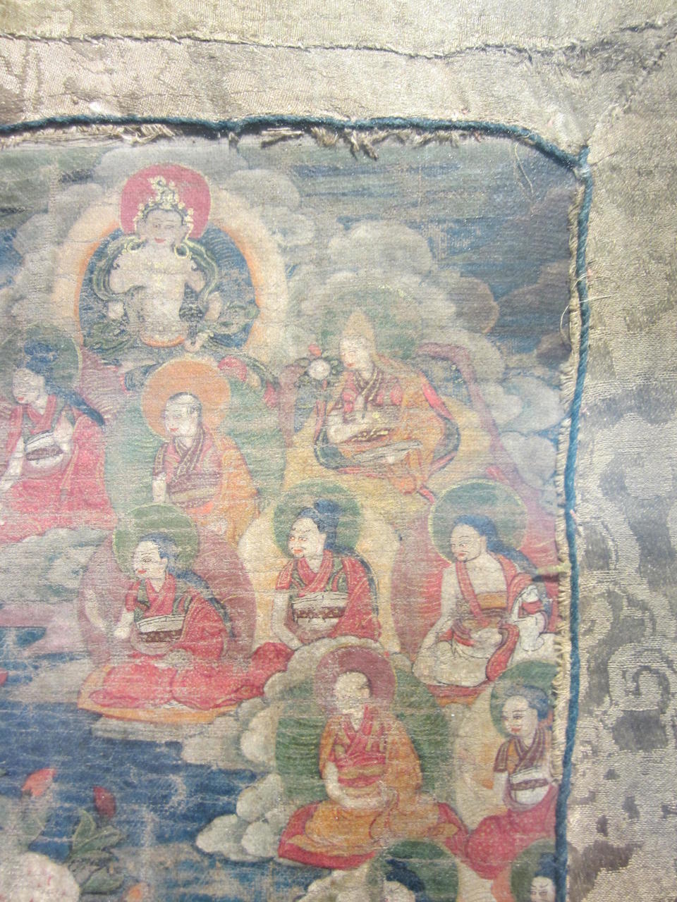 A THANGKA OF A NYINGMA REFUGE FIELD  Tibet, 19th century