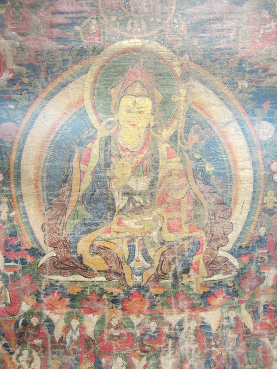 A THANGKA OF A NYINGMA REFUGE FIELD  Tibet, 19th century