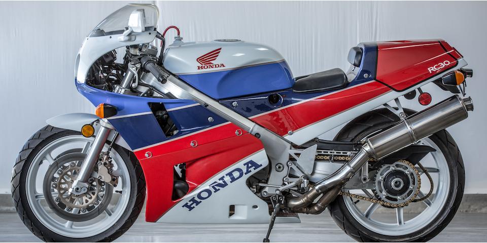 1990 Honda VFR750R Type RC30 Frame no. JH2RC3007LM2000118 Engine no. to be advised