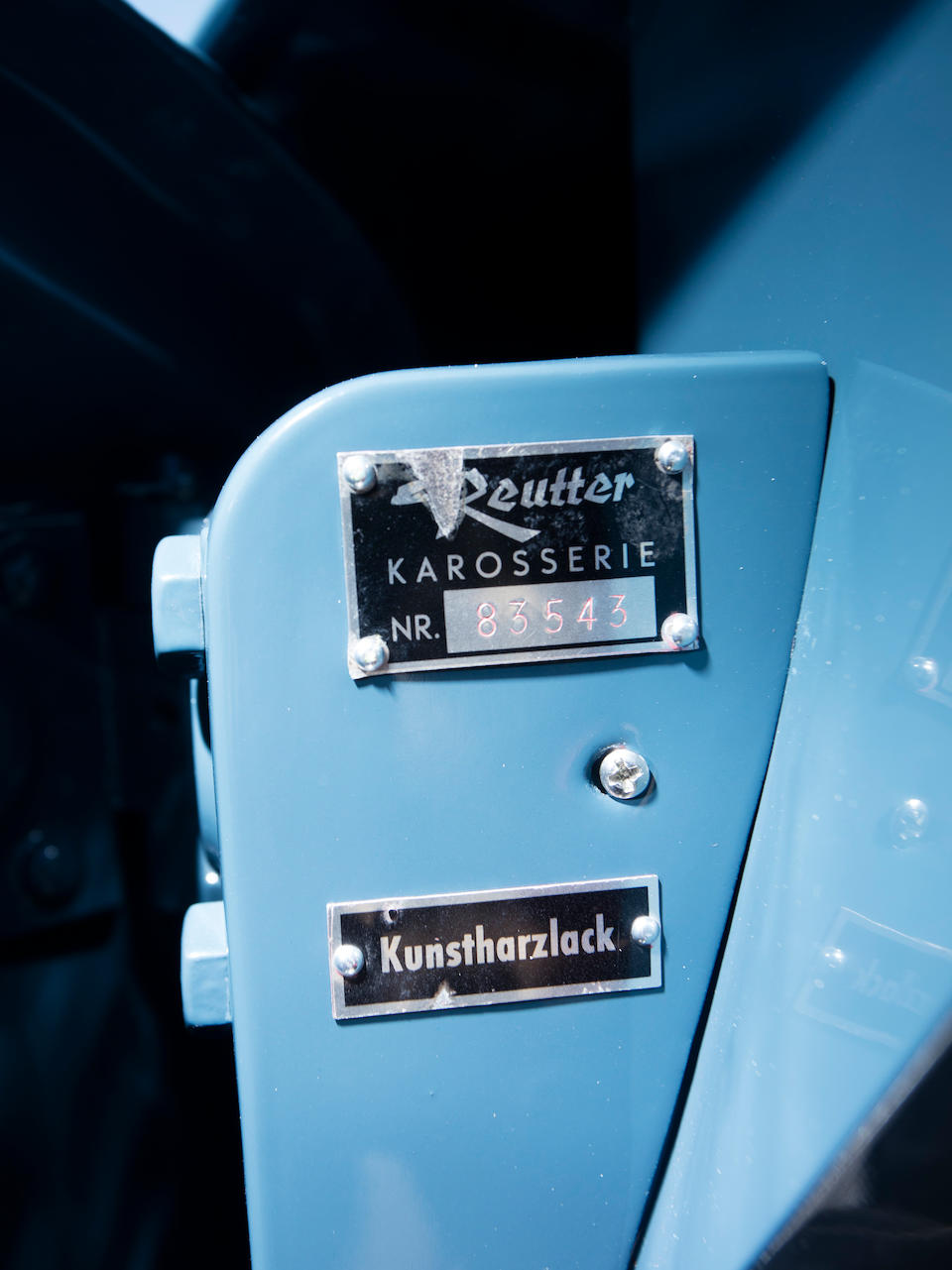 <b>1957 Porsche 356A 1600 SPEEDSTER</b><br />Chassis no. 83543<br />Engine no. 66130