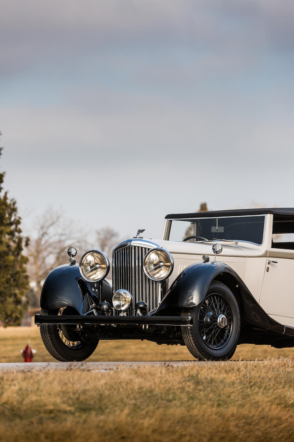 <b>1936 Bentley 4&#188; Liter Drophead Coupe</b><br />Chassis no. B57KU<br />Engine no. Z6BM