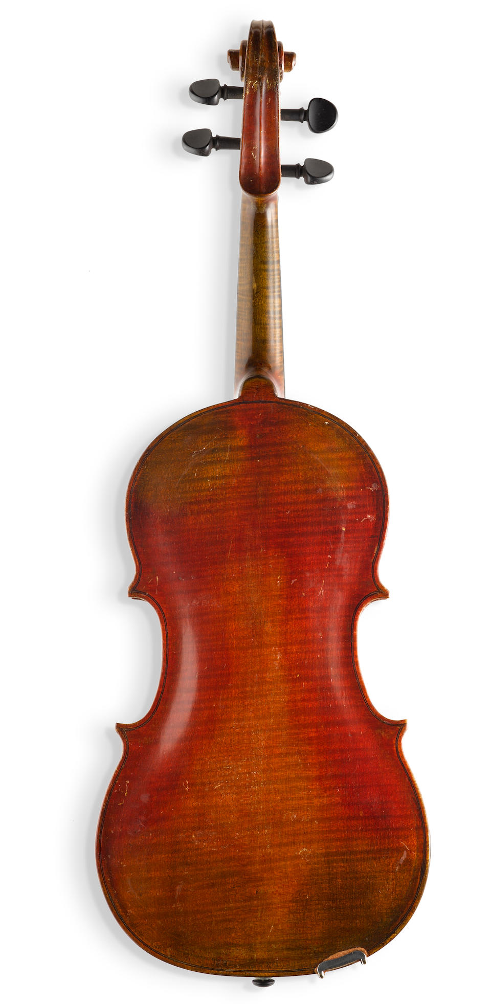 VIOLIN BELONGING TO ALBERT EINSTEIN. Violin with spruce top, maple sides, back and neck, carved scroll headstock, 1933,