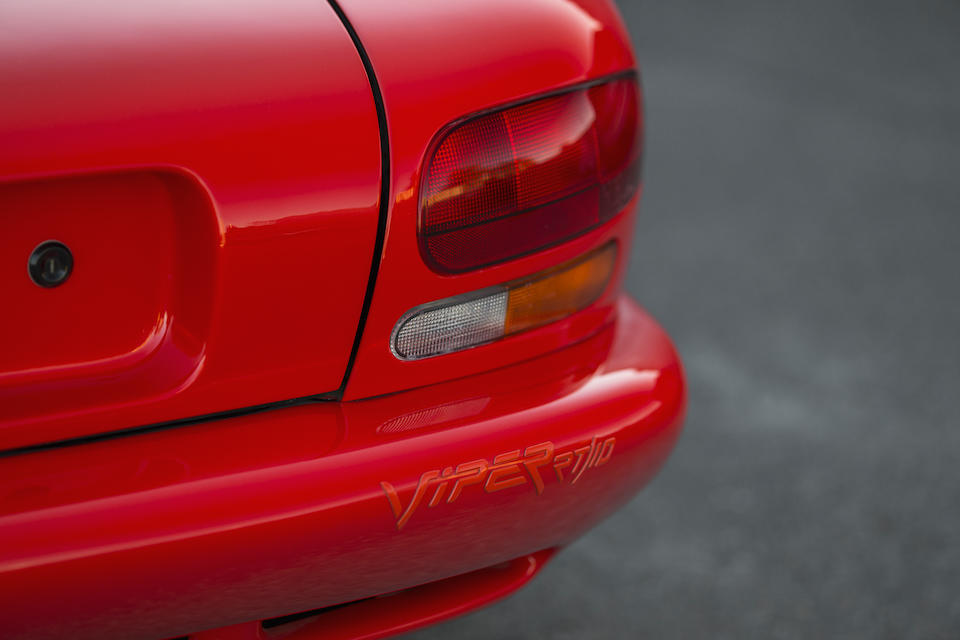 <b>1993 Dodge Viper RT/10</b><br />VIN. 1B3BR65E2PV200706