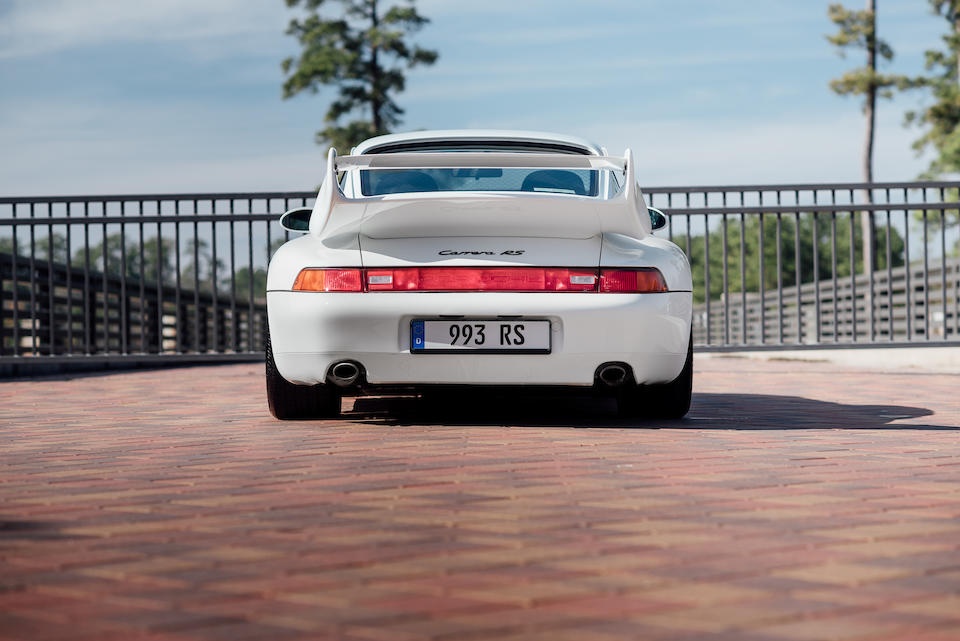 <b>1995 Porsche 911 Carrera RS 3.8</b><br />VIN. WP0ZZZ99ZTS390626<br />Engine no. 63S86224