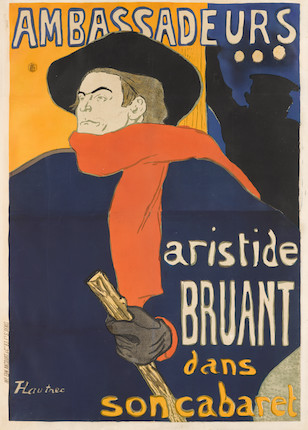 Henri de Toulouse-Lautrec; Ambassadeurs, Aristide Bruant; image 1