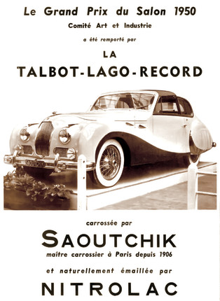 1948 Talbot-Lago T26 Record Sport Coupe de VilleChassis no. 100238Engine no. 26347 image 46
