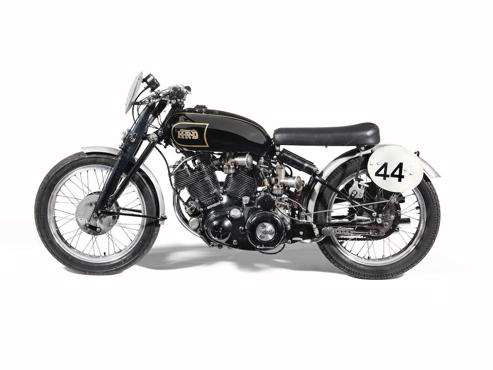 Ex-Hans St&#228;rkle, 2nd example built, 5 owners and history from new, present owner for 50 years,1949 Vincent 998cc Black Lightning Series-B Frame no. RC3548 Engine no. F10AB/1C/x1648