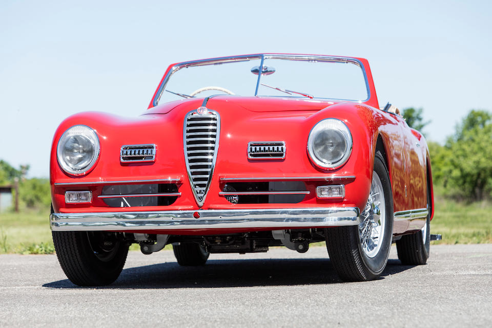 <b>1949 Alfa Romeo 6C 2500 Super Sport Cabriolet</b><br />Chassis no. 915749<br />Engine no. SS928062