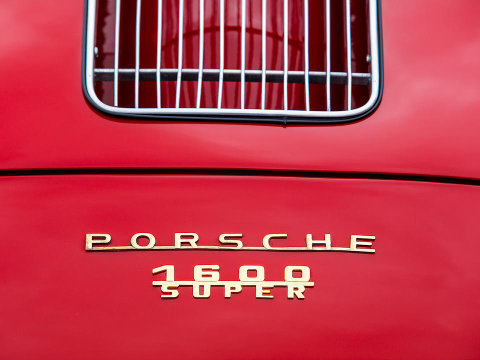 <b>1958 Porsche 356A 1600 Super Convertible D</b><br />Chassis no. 85720<br />Engine no. 610402 (see text)
