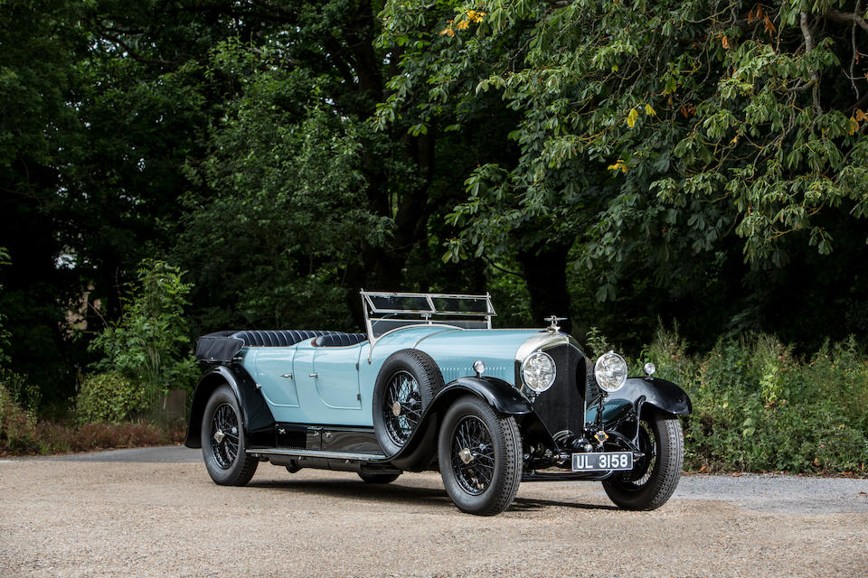 <b>1928 Bentley 6&#189; Liter Open Sports Tourer</b><br />Chassis no. BR2354<br />Engine no. BR2361