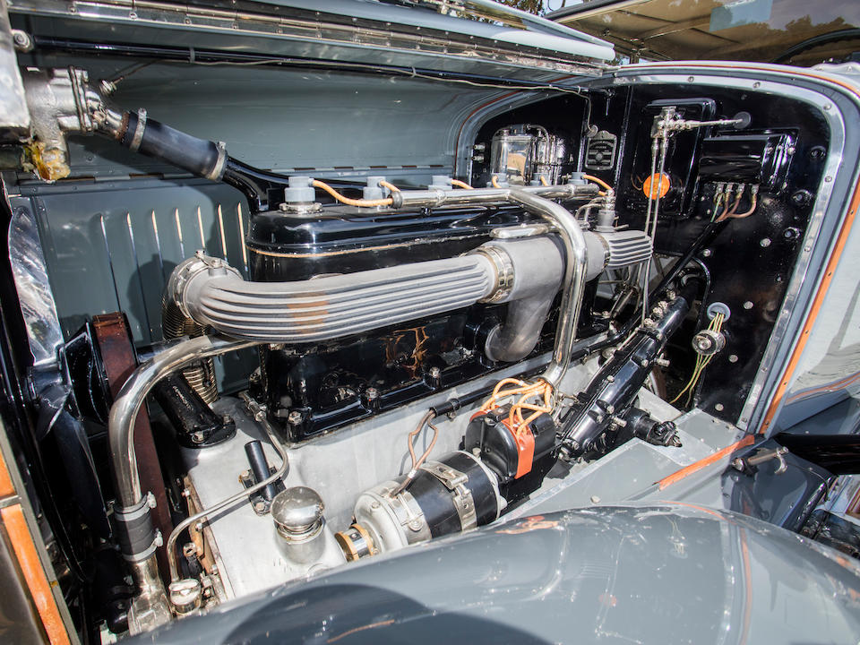 <b>1929 Minerva Type AM Convertible Sedan</b><br />Chassis no. 57857<br />Engine no. 57859