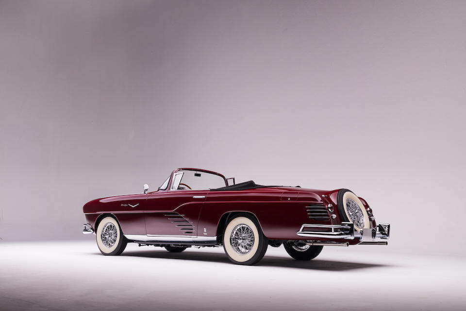 <b>1956 Fina Sport Convertible</b><br />Chassis no. 7543<br />Engine no. 8S7543