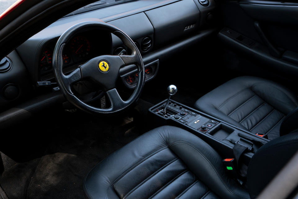 <b>1995 Ferrari F512 M</b><br />VIN. ZFFVG40A1S0102932<br />Engine no. 40446